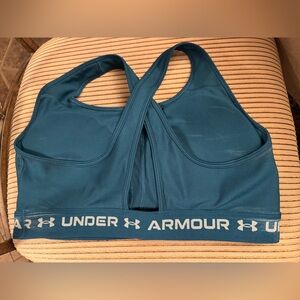 Under Armour Deep Teal Sports Bra
